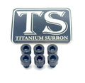 EBMX X9000 Heat Sink Titanium Bolt Kits (6)