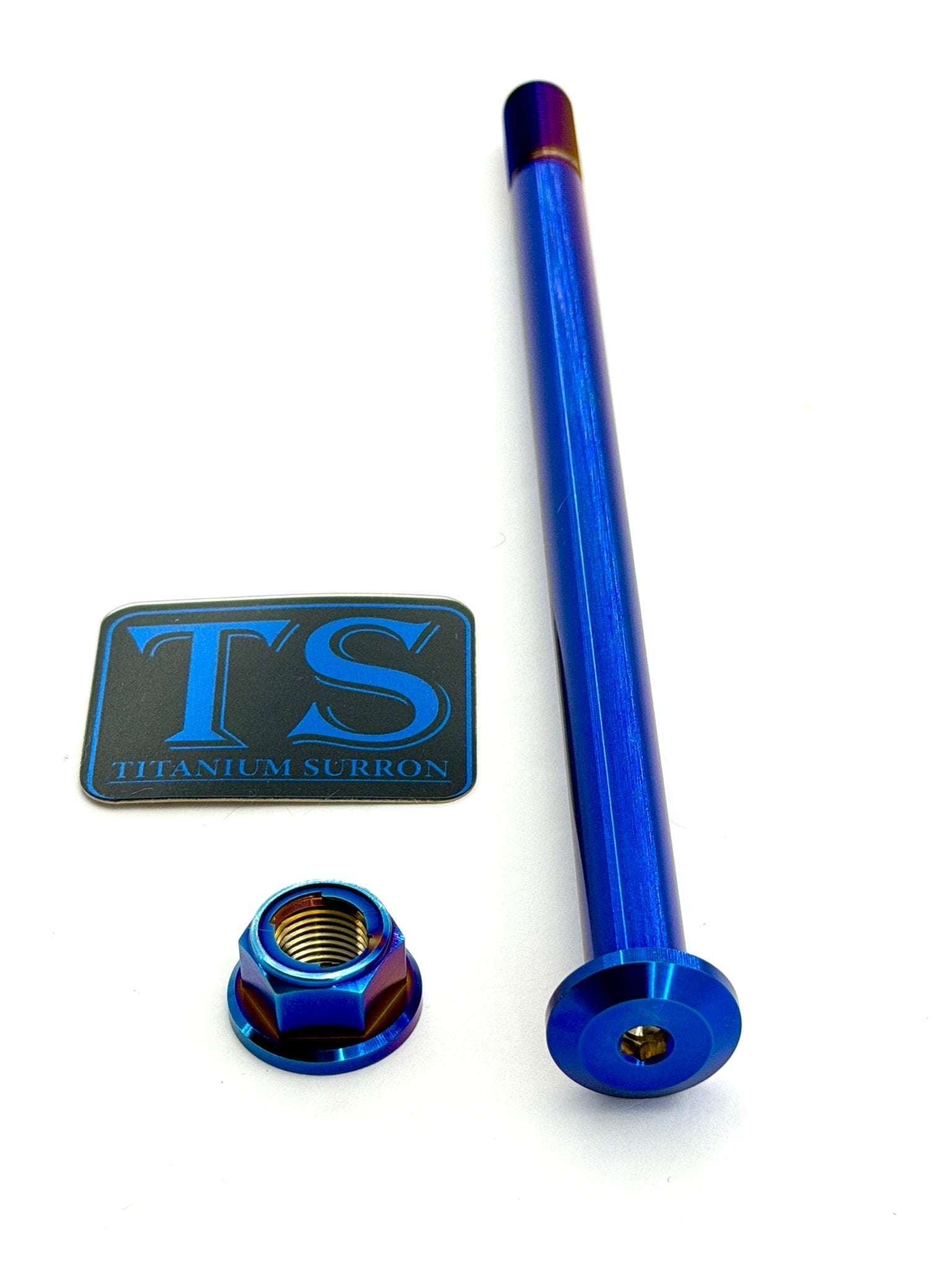 Titanium Rear Axle and Nut - Talaria (Two pcs)